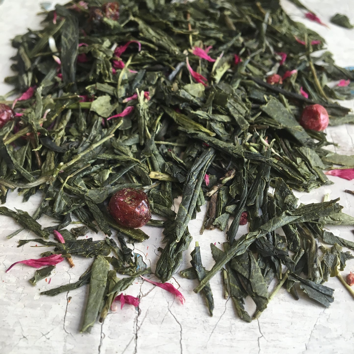 Zöld tea eper és szőlő - 50 g