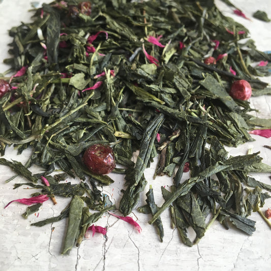 Zöld tea eper és szőlő - 50 g